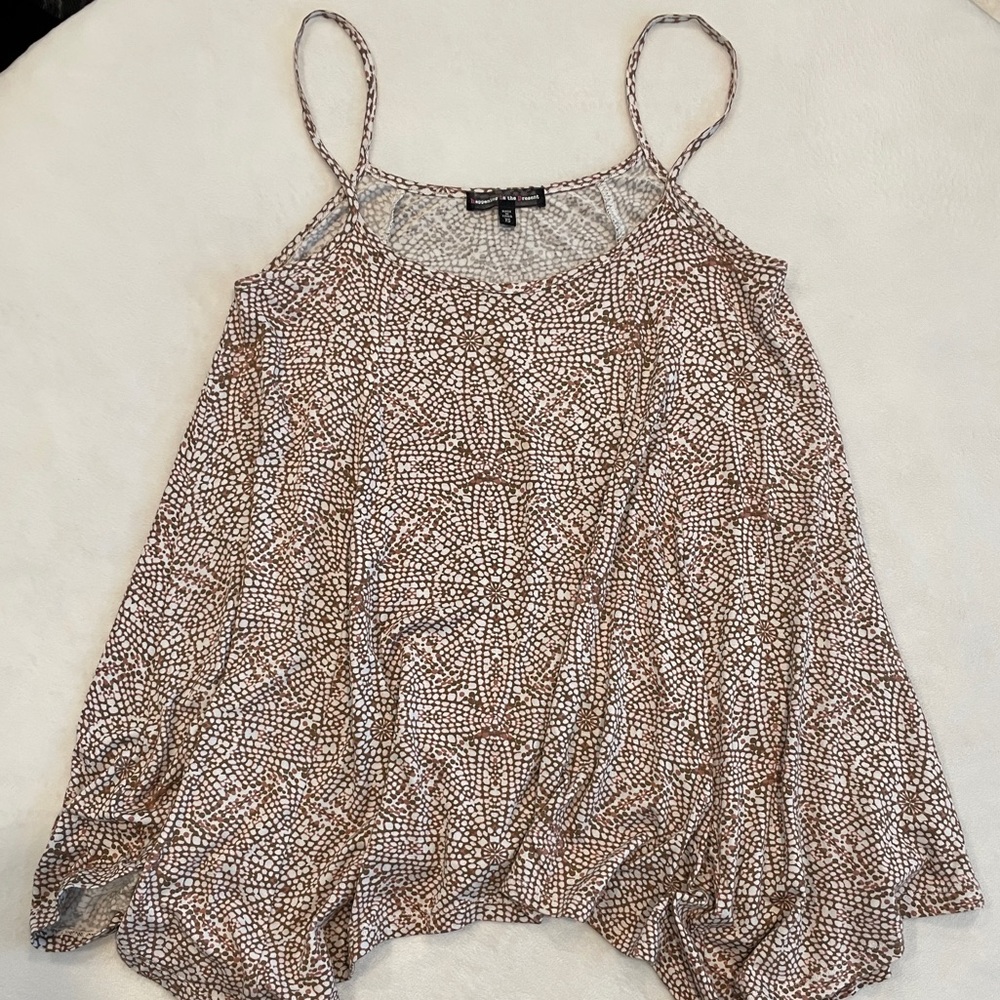Happening In The Present Patterned Tank